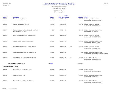 RFB-13-008 - Capital Region BOCES