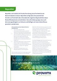 Reprofish, die erwiesene Alternative zu Fischmehl - Provimi