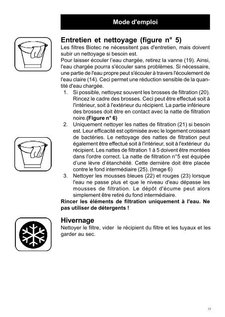 Gebrauchsanweisung Directions for use Mode d'emploi - Oase