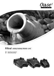 Filtral 3000/6000/9000 UVC - Oase