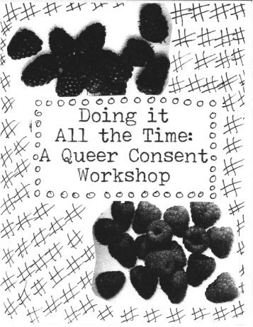 Doing it All the Time: A Queer Consent Workshop