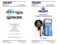 Miltronics 10139-DA420 User Manual Rev 2.5.pdf - Pacer Instruments