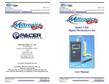 Miltronics T506 Manual 1.3.pdf - Pacer Instruments