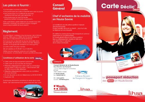 carte Déclic - Voyages Crolard