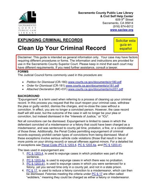 Clean Slate Act to wipe millions of criminal records