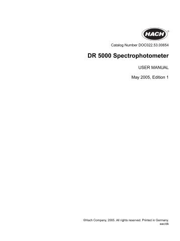 Jenway 6100 Spectrophotometer Manuals Jenway 6100 Spectrophotometer Manuals
