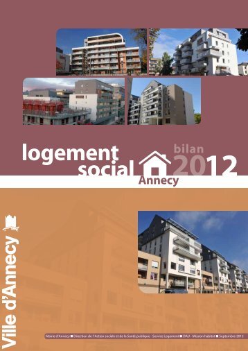 Bilan logement social 2012 Annecy