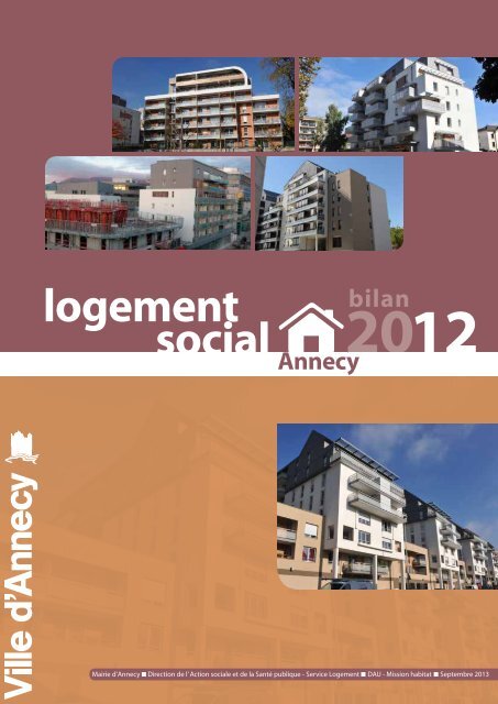 Bilan logement social 2012 Annecy