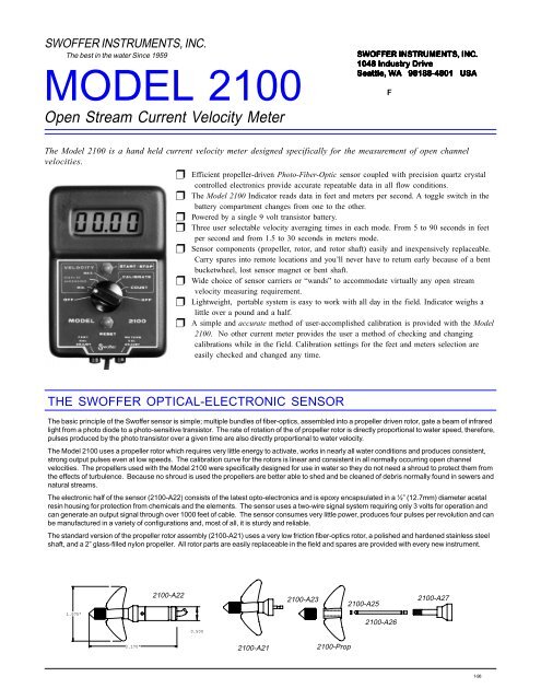 MODEL 2100 - Welcome to Sechang Instruments!