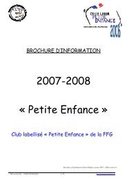 Petite Enfance BROCHURE 2007 2008 version 4 - EGER-T - Free