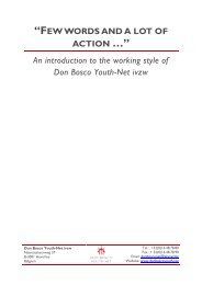 Few words and a lot of action.pdf - Don Bosco Youth-Net