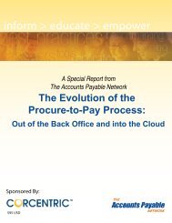The Evolution of the Procure-to-Pay Process - The Accounts ...