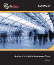 Authenticators Administration Guide - Software Monetization Solutions