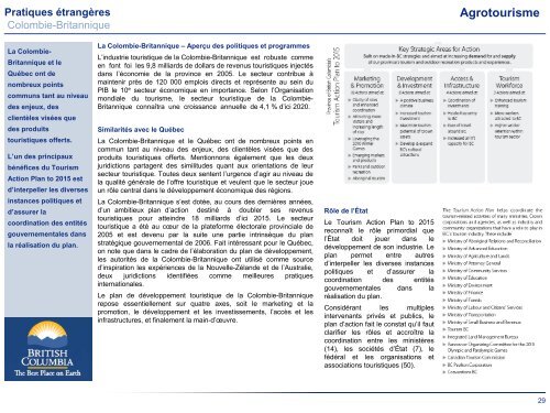 Diagnostic â Agrotourisme - Tourisme QuÃ©bec