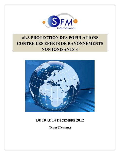 la protection des populations contre les effets de ... - Sfm Telecom