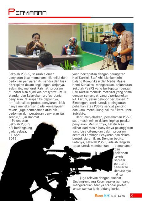 Majalah ICT No.33-2015