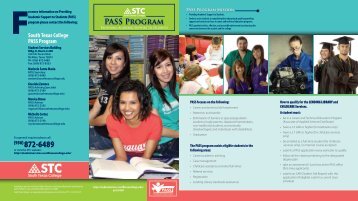 PASS Program Brochure - South Texas College