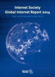 Internet Society Global Internet Report 2014