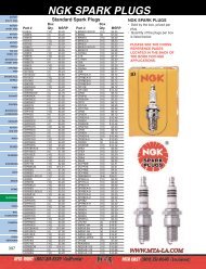 John Deere Spark Plug Cross Reference Chart