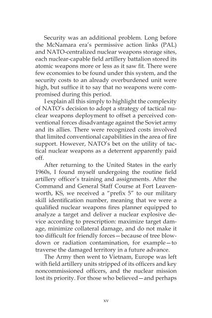 Tactical Nuclear Weapons and NATO.pdf - Program on Strategic ...