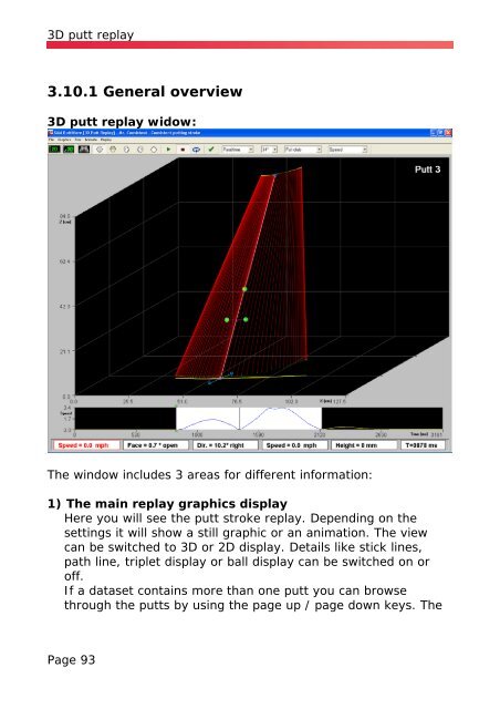 SAM PuttLab Operating Manual - Science & Motion Golf