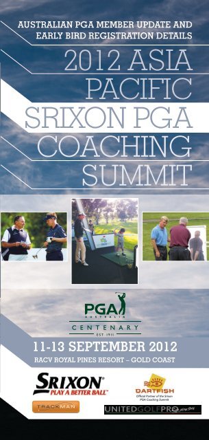 2012 asia pacific srixon pga coaching summit - Science & Motion Golf