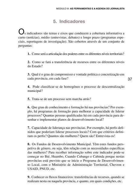 DescentralizaÃ§Ã£o em Angola:um manual para jornalistas - IEPALA