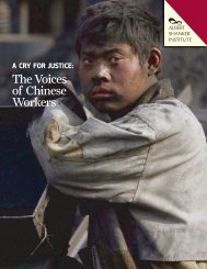 A Cry for Justice: The Voices of Chinese Workers - Corporate Crime ...