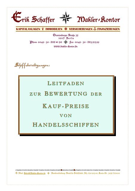 Leitfaden: PREIS-BEWERTUNG von Handelsschiffen .pdf