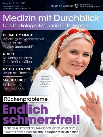 Patientenmagazin "Medizin mit Durchblick", Ausgabe 5, Mai 2015