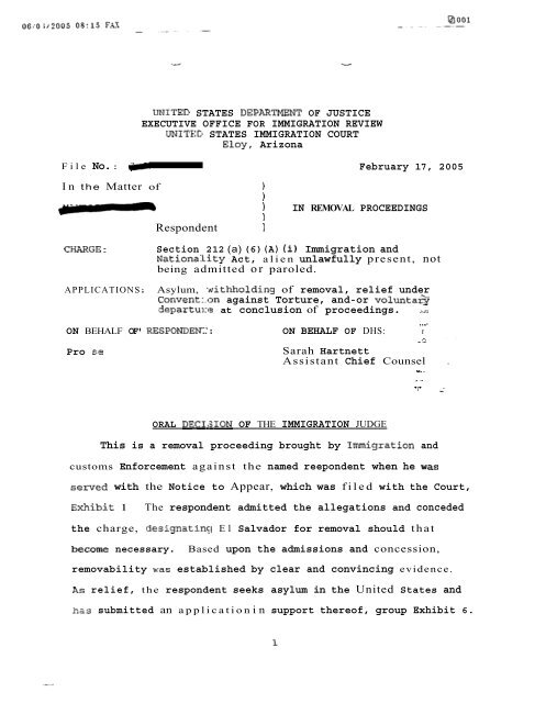 Immigration Judge BIA Asylum Grant (PDF, 1.98MB) - PARDS
