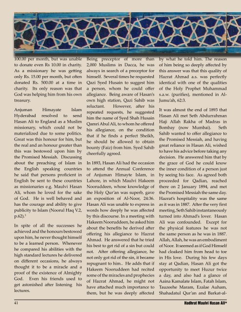 March/April 2008 - Ahmadiyya Gazette Canada