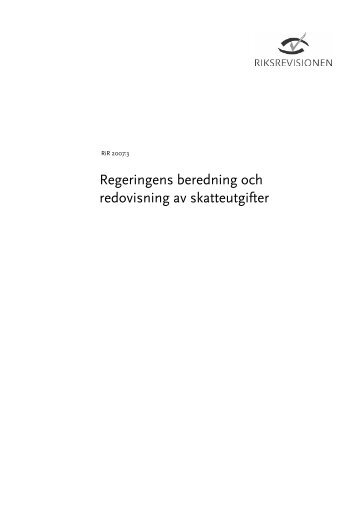 Ladda ned publikation (PDF) - Riksrevisionen