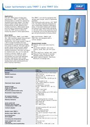 Laser tachometers sets TMRT 1 and TMRT 1Ex