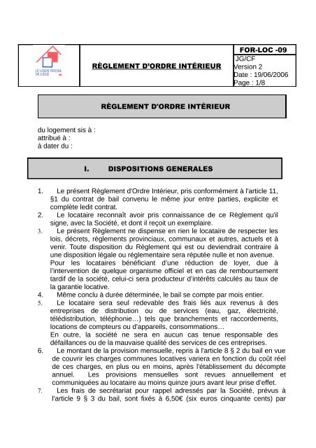règles et règlements de datation