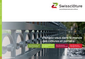 Swissclôture. Les professionnels de la clôture.