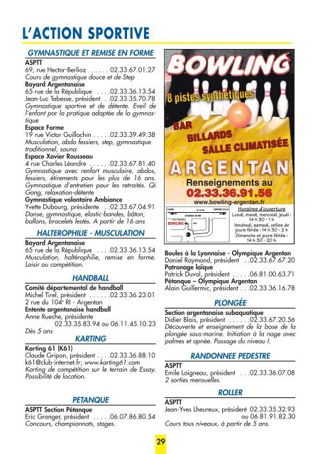Guide pratique - Argentan