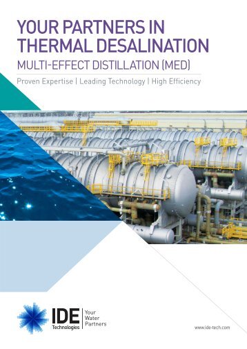 Multi-Effect Distillation (MED) Brochure - IDE Technologies ltd.