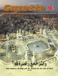 Ahmadiyya Gazette Canada