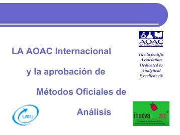 La AOAC Internacional