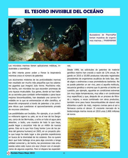 Revista Pesca Mayo 2015