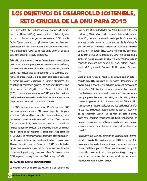 Revista Pesca Mayo 2015