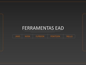 FERRAMENTAS EAD