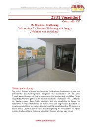 2331 Vösendorf - Aura Immobilien