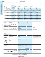 Fusible and Non-fusible Disconnect Switches, Accessories UL .