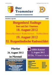 Trommler August 2012 - Deutschkreutz
