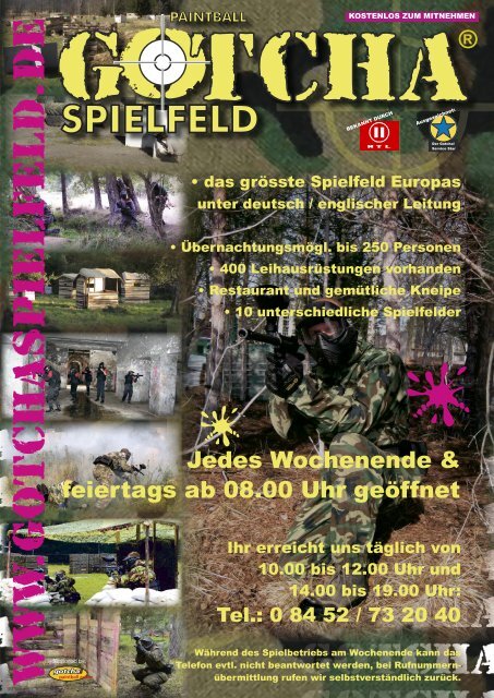 www .gotchaspielfeld.de - Feierabend-Augsburg