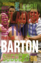 2007 â 2008 - Barton College