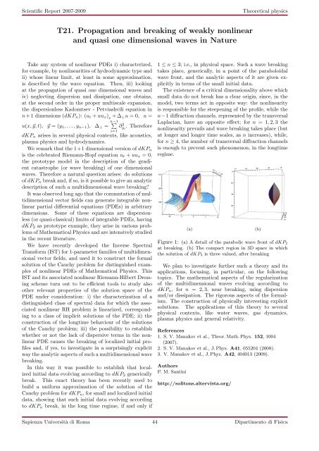 download report - Sapienza