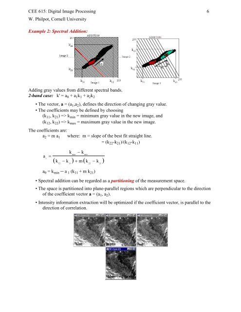 Spectral Feature Extraction - Cornell University